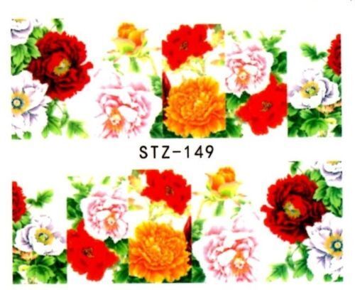 Flower Nail Decal