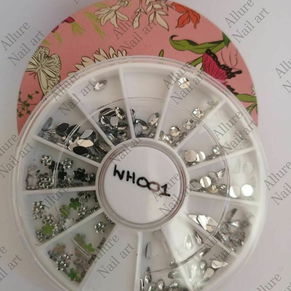 Rhinestone Nail Wheel Tray