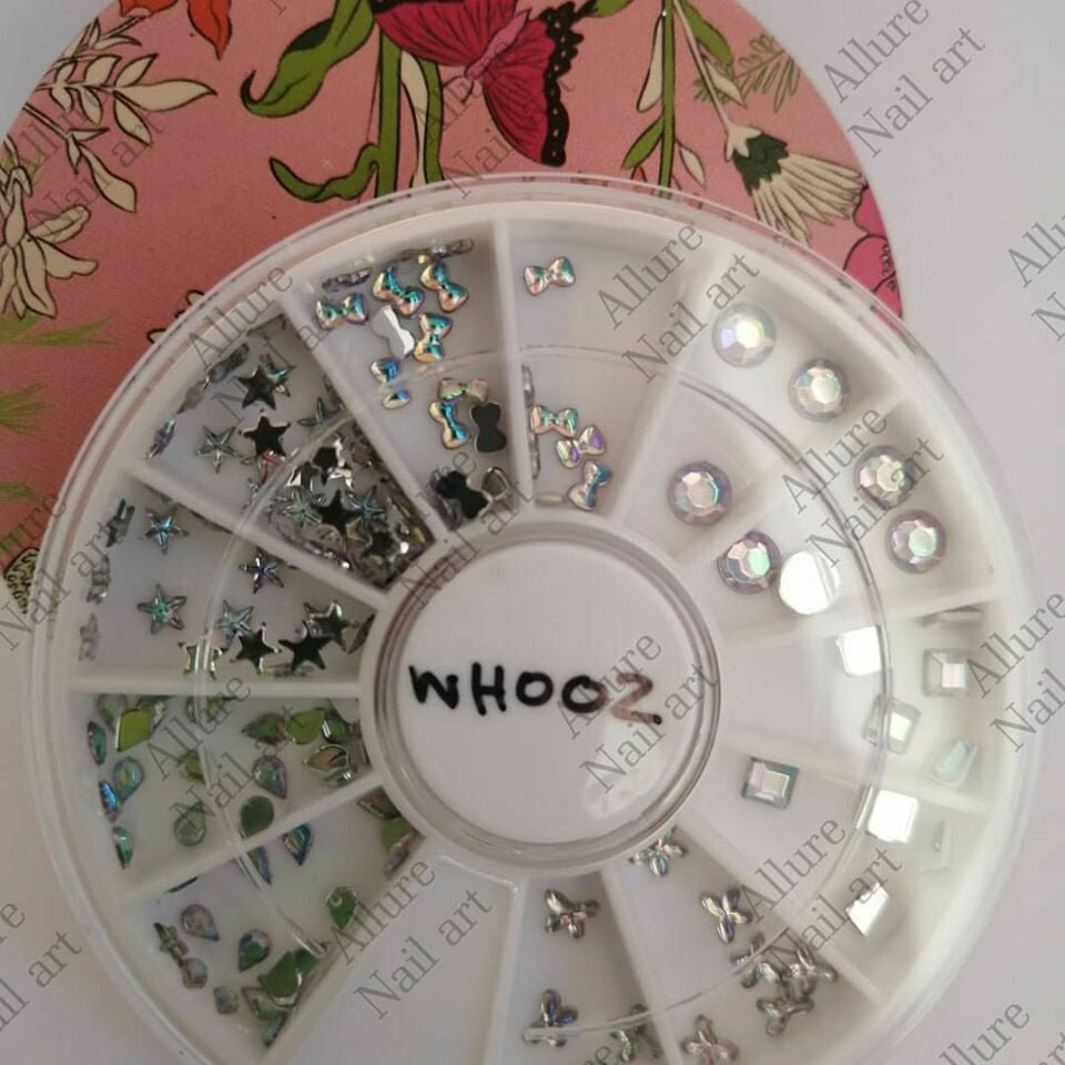 Rhinestone Nail Wheel Tray