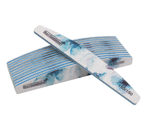 Nail Sunshine Flower Halfmoon Thick Nail File