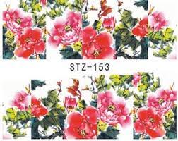 Flower Nail Decal
