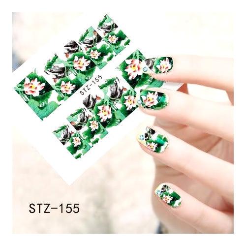 Flower Nail Decal