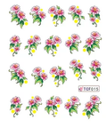 Flower Nail Decal
