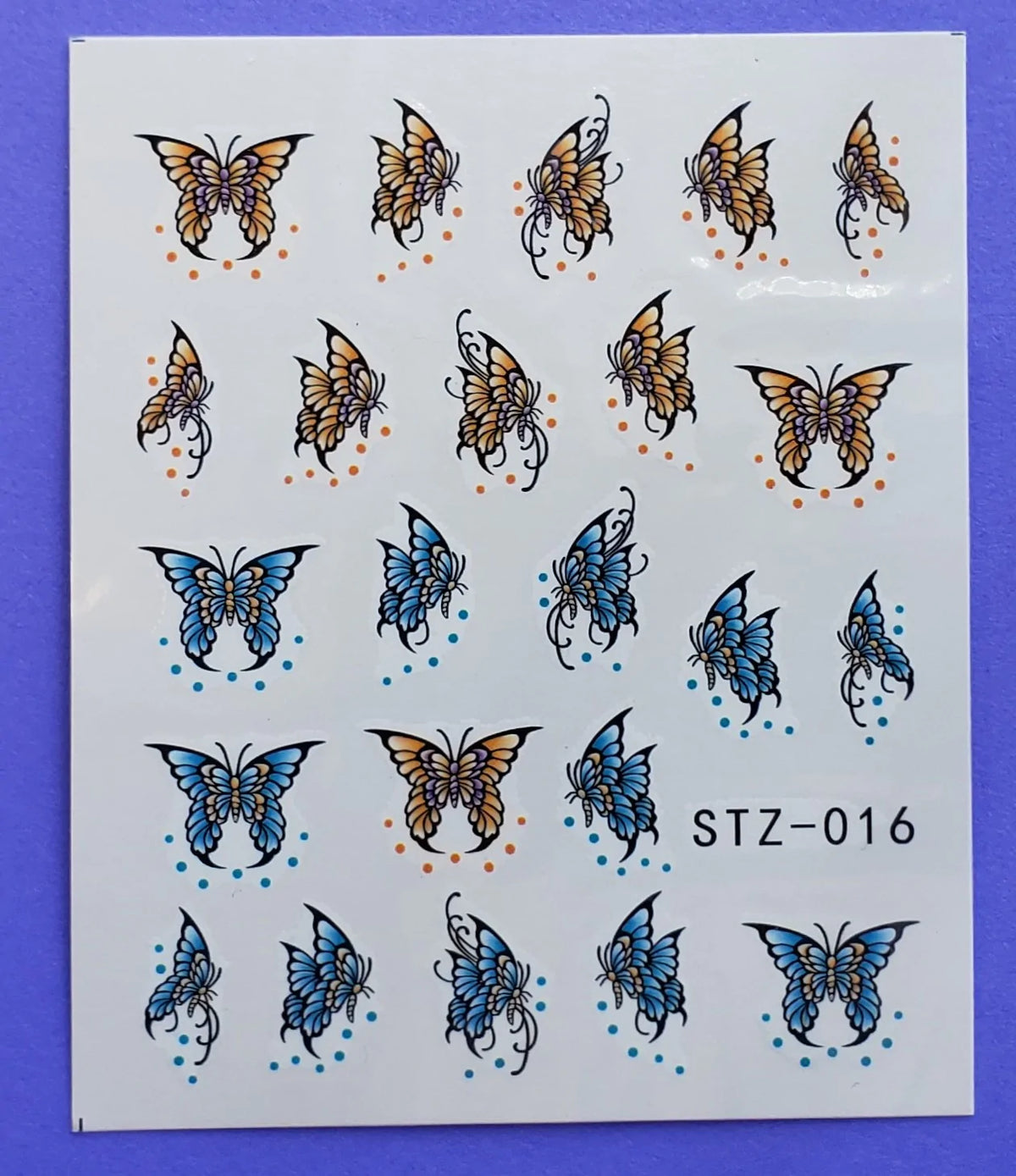 Butterfly Nail Decal
