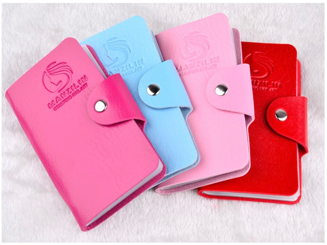 Stamping Plate Bag 20 slots 6*12 - Random color
