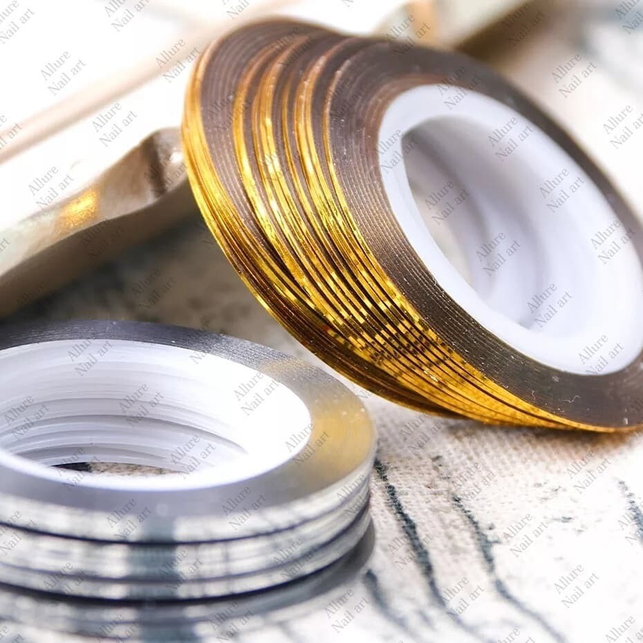 Gold Striping Tape Metallic 1mm