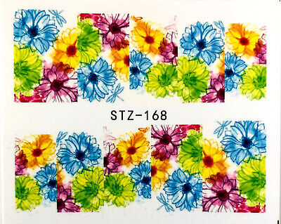 Flower Nail Decal