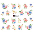 Flower Nail Decal