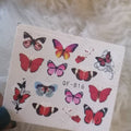 Butterfly Nail Decal