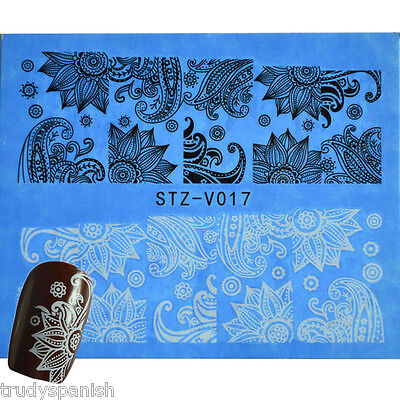 Lace Nail Decal