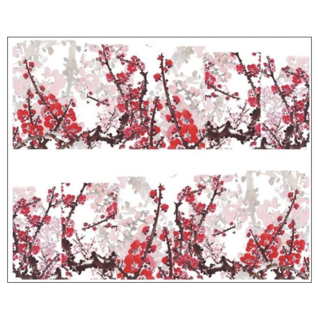 Flower Nail Decal