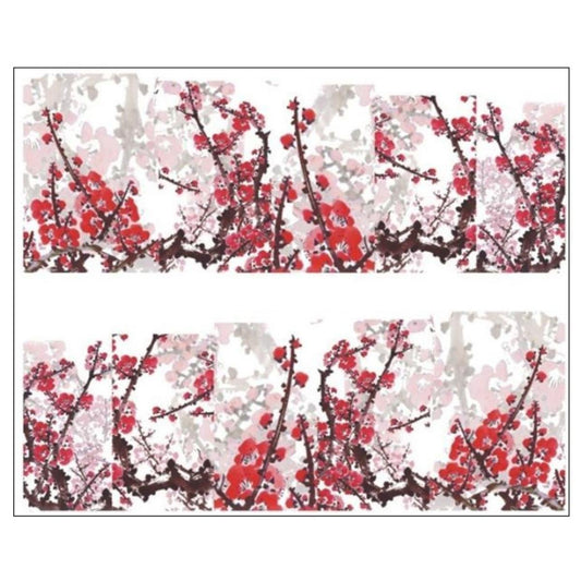 Flower Nail Decal