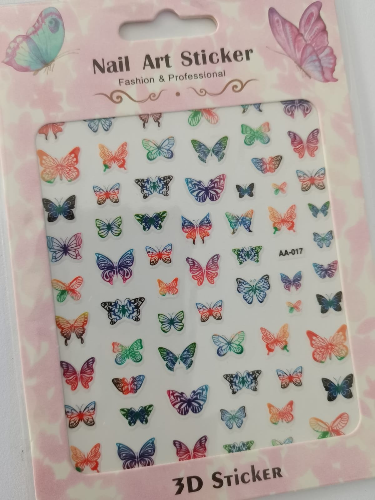 Butterfly Nail Art Sticker