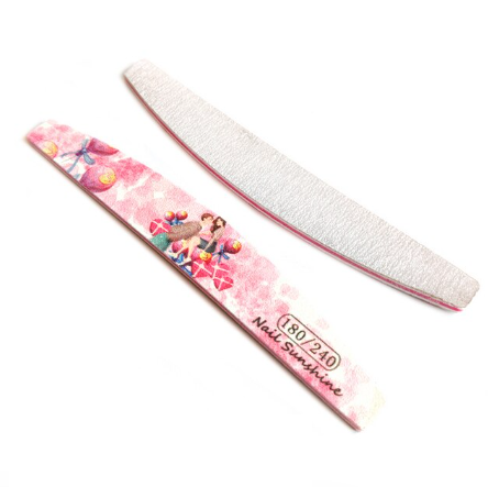Nail Sunshine Valentine Halfmoon Thick Nail File