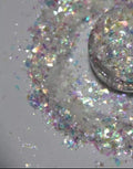 Iridescent Rainbow Mylar Art