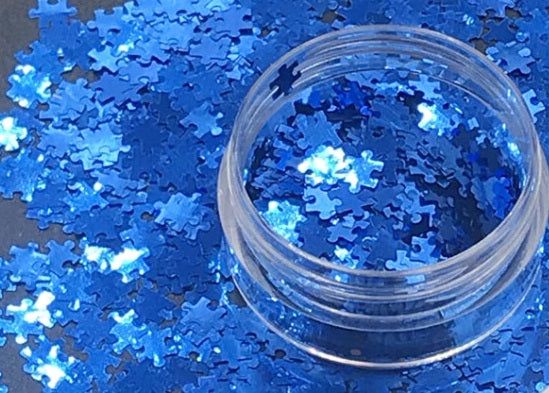 Puzzle Sequin Jars