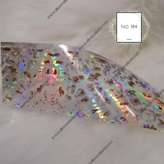 Holographic Foil Nail Transfer