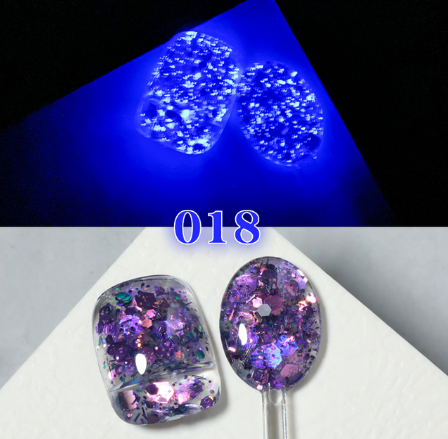 Glow in the dark Glitter Gel 10g