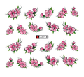 Flower Nail Decal