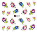 Flower Nail Decal