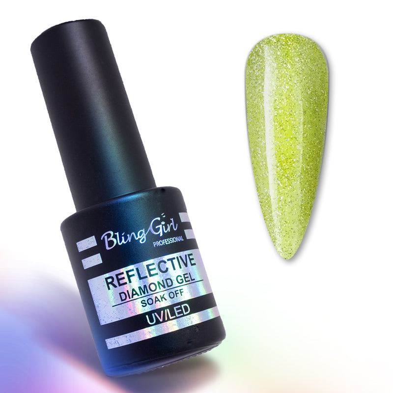 Bling Girl Reflective Diamond Gel No 19 Soak Off UVLED 10ml