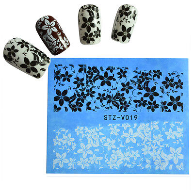 Flower Lace Nail Decal