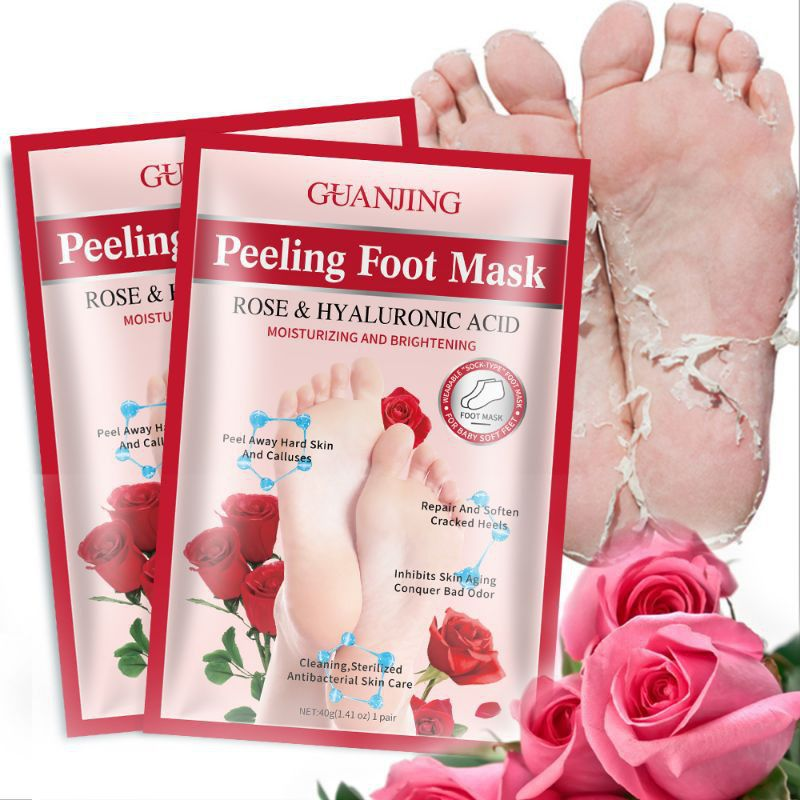 Rose Smoothing Foot Peel