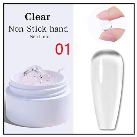 15ml Non-stick Building Gel Nail Extension Soild Gel