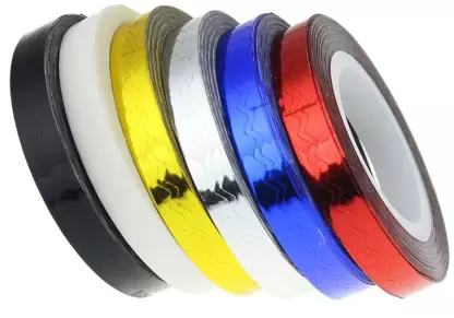 Zig Zag Metallic Striping Tape