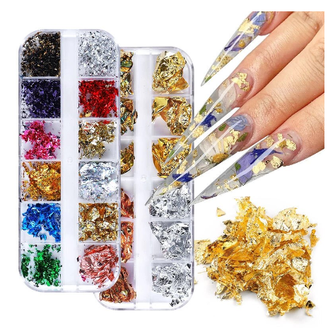 Foil Nail Sequence Nail Art Decoration