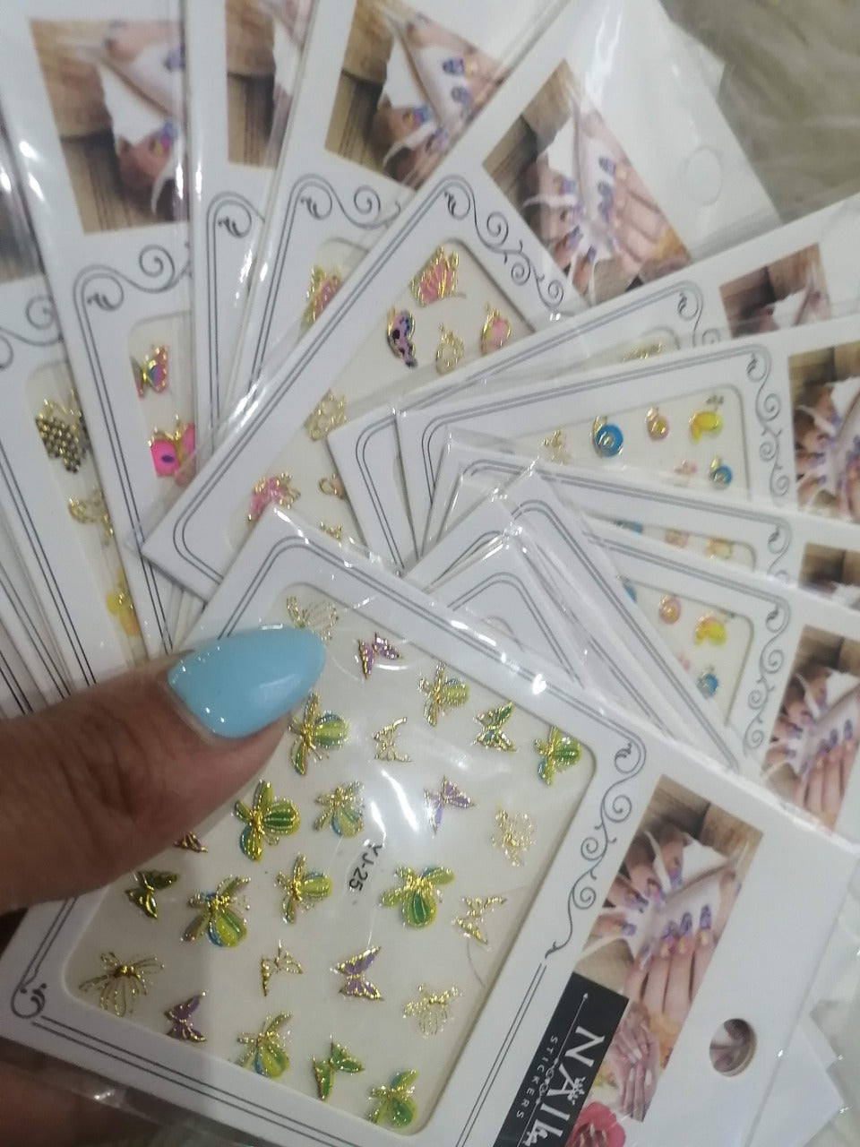 Butterfly Nail Art Sticker