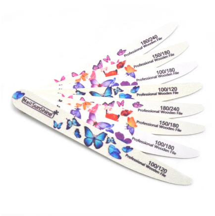 Nail Sunshine Flower Thin Nail File