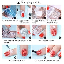 Bling Girl Dark Pink Stamping polish (non-uv)
