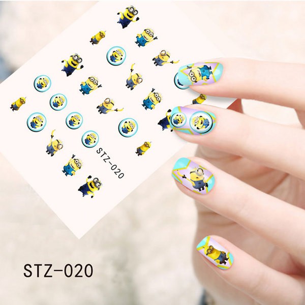 Minions Nail Decal