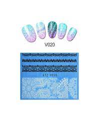 Flower Lace Nail Decal