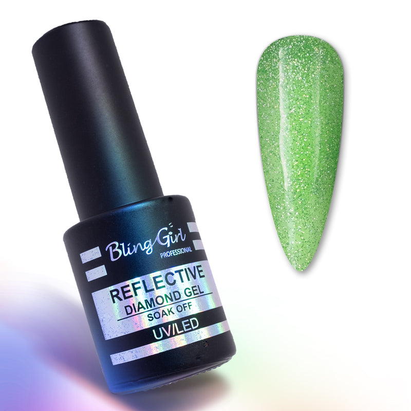 Bling Girl Reflective Diamond Gel No 20 Soak Off UVLED 10ml