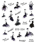 Lady Fashion Nail Decal