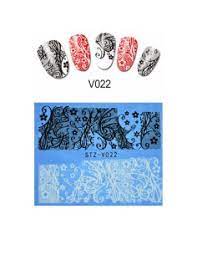 Flower Lace Nail Decal