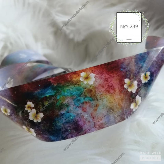 Floral Foil Nail Transfer