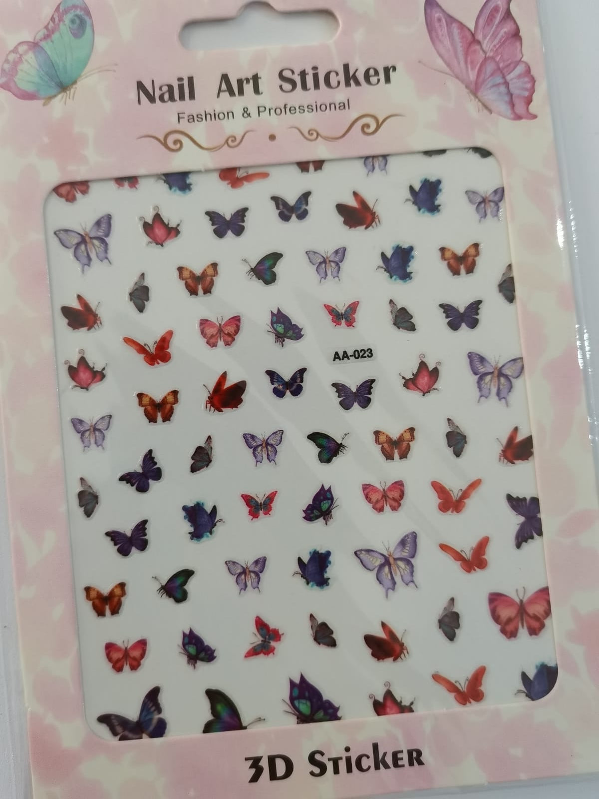 Butterfly Nail Art Sticker