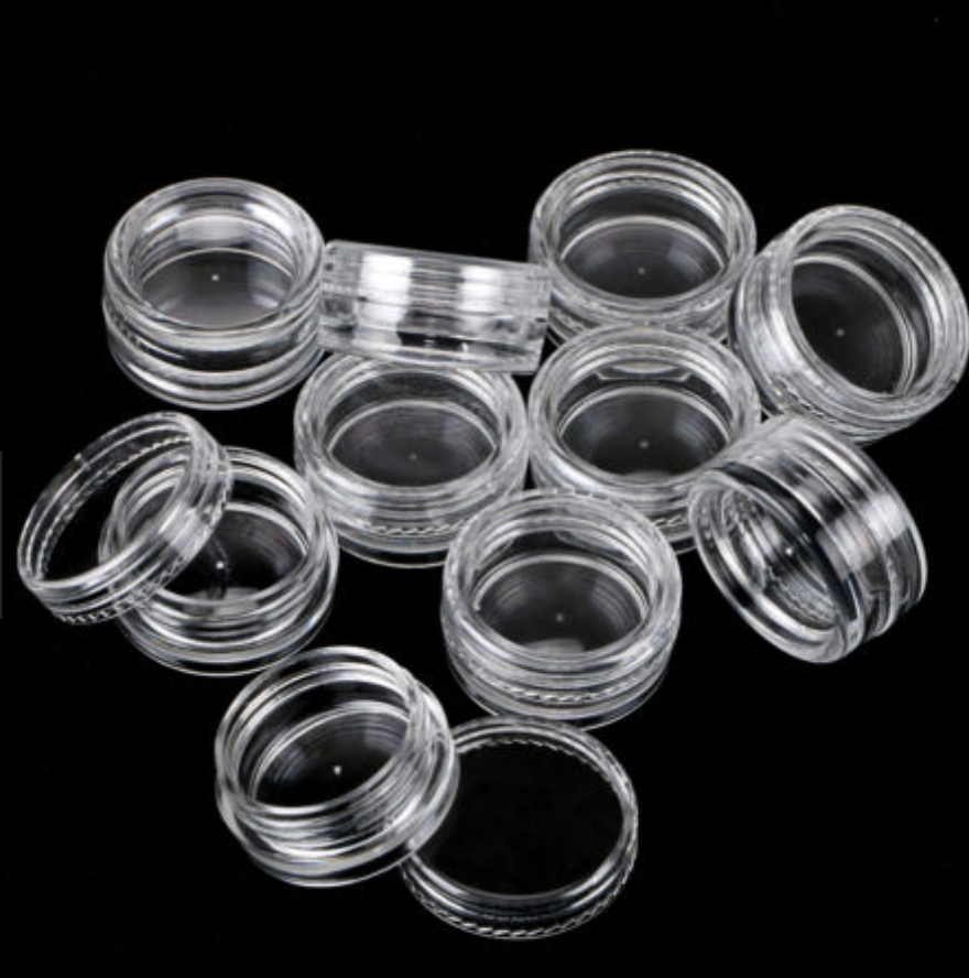 Plastic Empty Storage Jar 3g