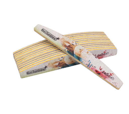 Nail Sunshine Flower Halfmoon Thick Nail File