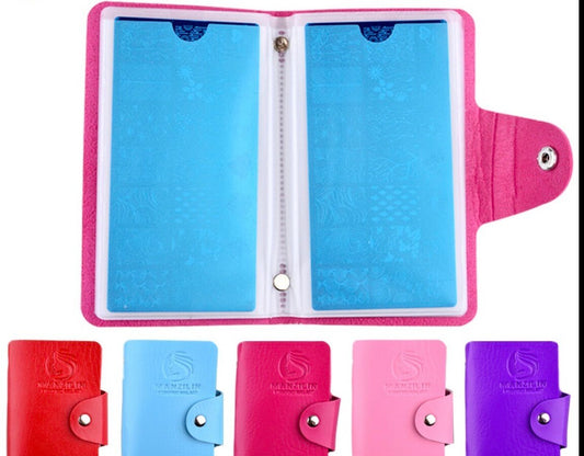 Stamping Plate Bag 20 slots 6*12 - Random color