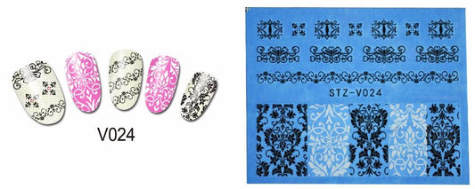 Lace Nail Decal