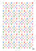 Nail decal PM24 Fashion