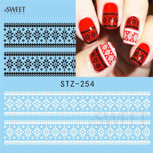 Christmas Lace Nail Decal
