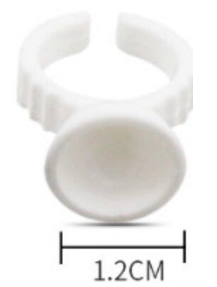 Eyelashes Glue Ring Holder 10pcs