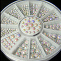 Pearl Alloy Nail Wheel Tray