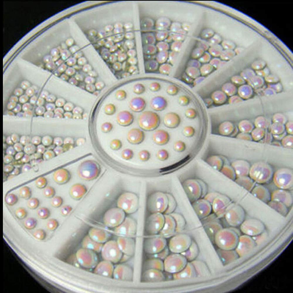 Pearl Alloy Nail Wheel Tray