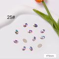 AB Flat Bottom Rhinestone 20pcs/pack